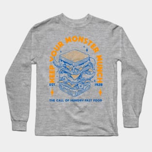 Monster Burguer Long Sleeve T-Shirt